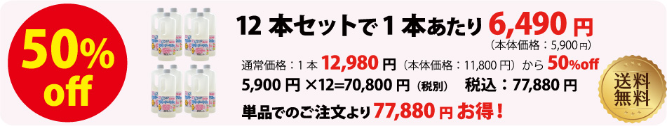 水あか取り洗剤　12本セット
